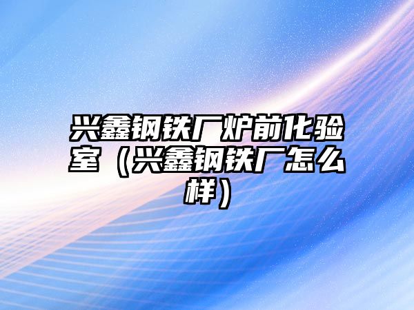 興鑫鋼鐵廠爐前化驗(yàn)室（興鑫鋼鐵廠怎么樣）