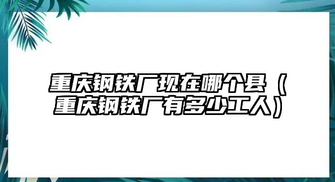 重慶鋼鐵廠現(xiàn)在哪個(gè)縣（重慶鋼鐵廠有多少工人）