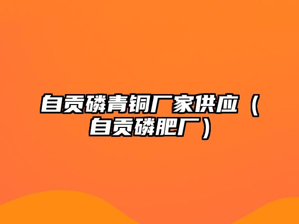 自貢磷青銅廠家供應(yīng)（自貢磷肥廠）