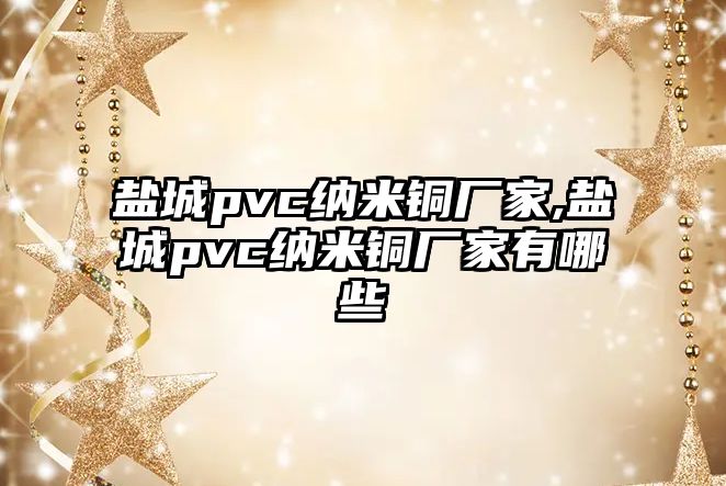 鹽城pvc納米銅廠家,鹽城pvc納米銅廠家有哪些