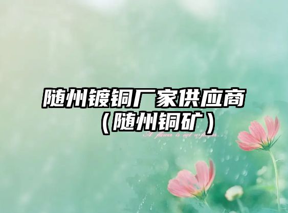 隨州鍍銅廠家供應(yīng)商（隨州銅礦）