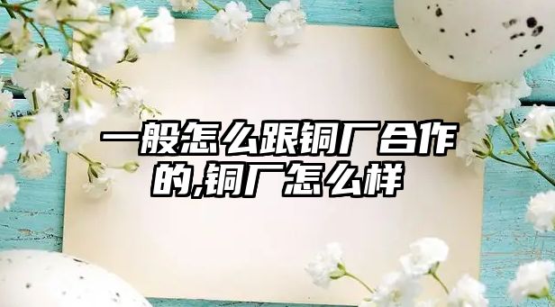 一般怎么跟銅廠合作的,銅廠怎么樣