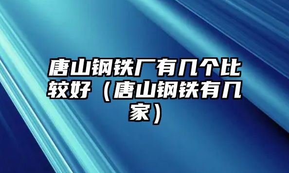 唐山鋼鐵廠有幾個(gè)比較好（唐山鋼鐵有幾家）