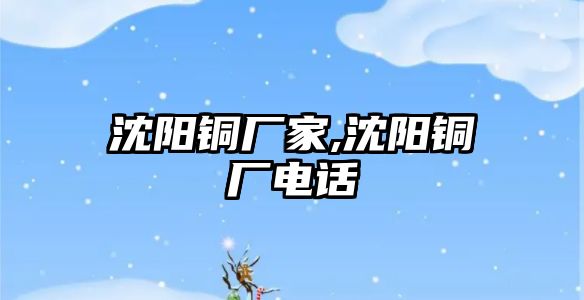 沈陽銅廠家,沈陽銅廠電話