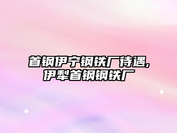 首鋼伊寧鋼鐵廠待遇,伊犁首鋼鋼鐵廠