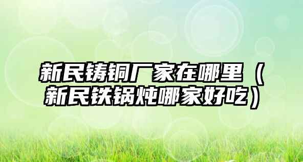 新民鑄銅廠家在哪里（新民鐵鍋燉哪家好吃）