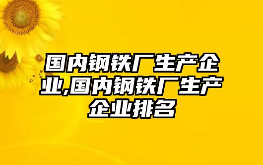 國內鋼鐵廠生產企業(yè),國內鋼鐵廠生產企業(yè)排名