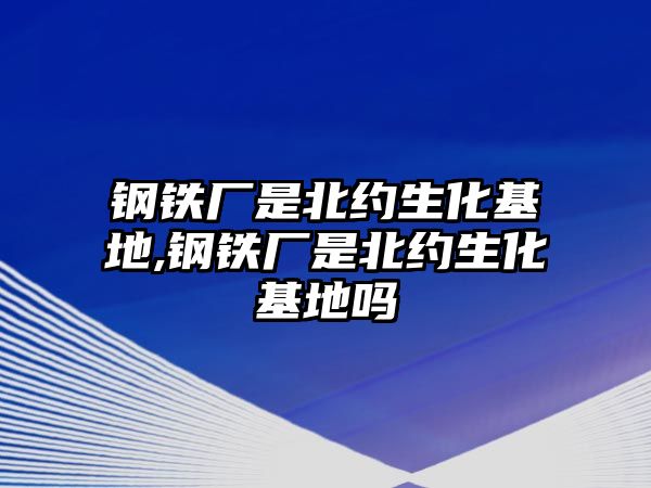 鋼鐵廠是北約生化基地,鋼鐵廠是北約生化基地嗎