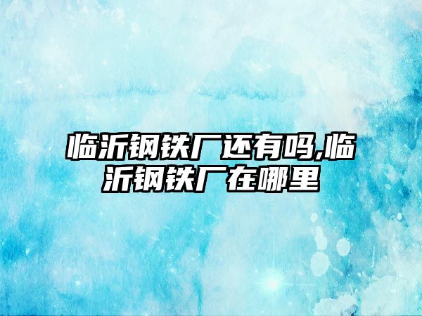 臨沂鋼鐵廠還有嗎,臨沂鋼鐵廠在哪里