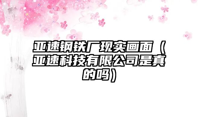 亞速鋼鐵廠現(xiàn)實(shí)畫面（亞速科技有限公司是真的嗎）