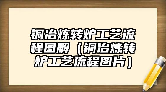 銅冶煉轉爐工藝流程圖解（銅冶煉轉爐工藝流程圖片）