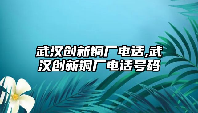 武漢創(chuàng)新銅廠電話,武漢創(chuàng)新銅廠電話號(hào)碼