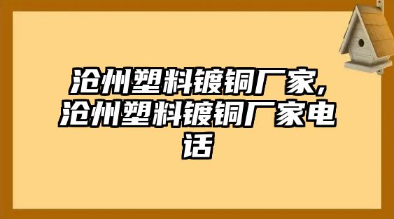 滄州塑料鍍銅廠家,滄州塑料鍍銅廠家電話