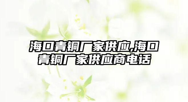 海口青銅廠家供應(yīng),?？谇嚆~廠家供應(yīng)商電話