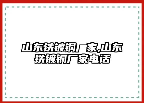 山東鐵鍍銅廠家,山東鐵鍍銅廠家電話