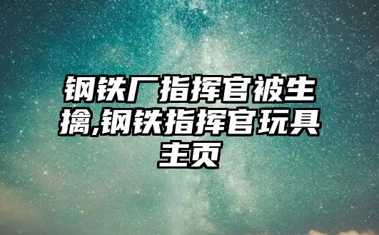 鋼鐵廠指揮官被生擒,鋼鐵指揮官玩具主頁