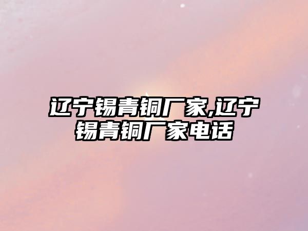 遼寧錫青銅廠家,遼寧錫青銅廠家電話