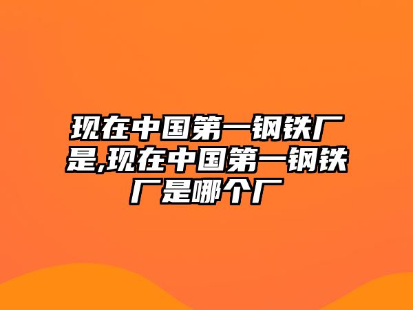 現(xiàn)在中國(guó)第一鋼鐵廠是,現(xiàn)在中國(guó)第一鋼鐵廠是哪個(gè)廠