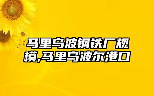 馬里烏波鋼鐵廠規(guī)模,馬里烏波爾港口